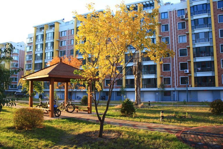 pavilion in residential