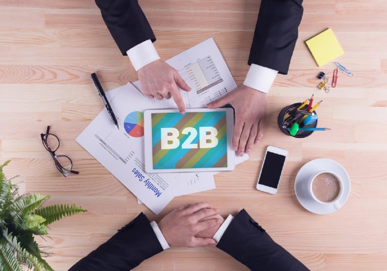 Business team concept - B2B