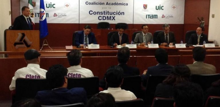 Trasciende en medios la Coalición Académica por la Constitución CDMX