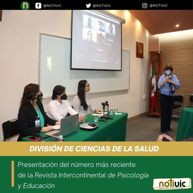 Presentación del número más reciente de la Revista Intercontinental de Psicología y Educación