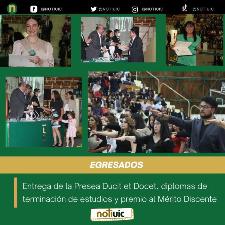 Entrega de la Presea Ducit et Docet