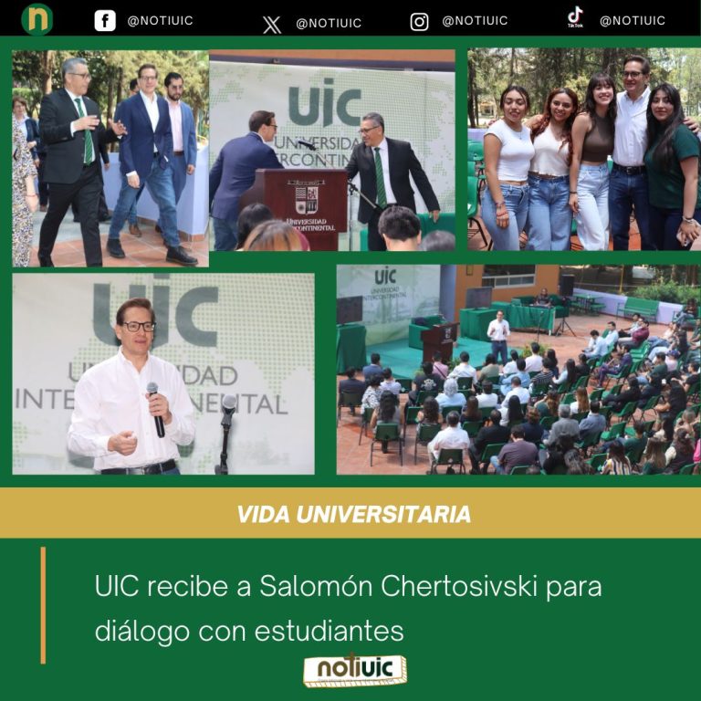 UIC recibe a Salomón Chertosivski para diálogo con estudiantes