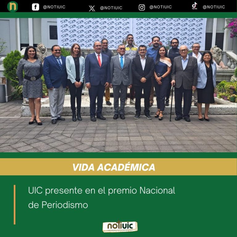 UIC presente en el premio Nacional de Periodismo